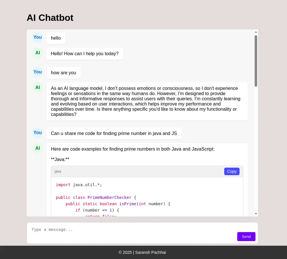 AI Chatbot